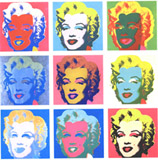 Obra de pop-arte de Andy Warhol.